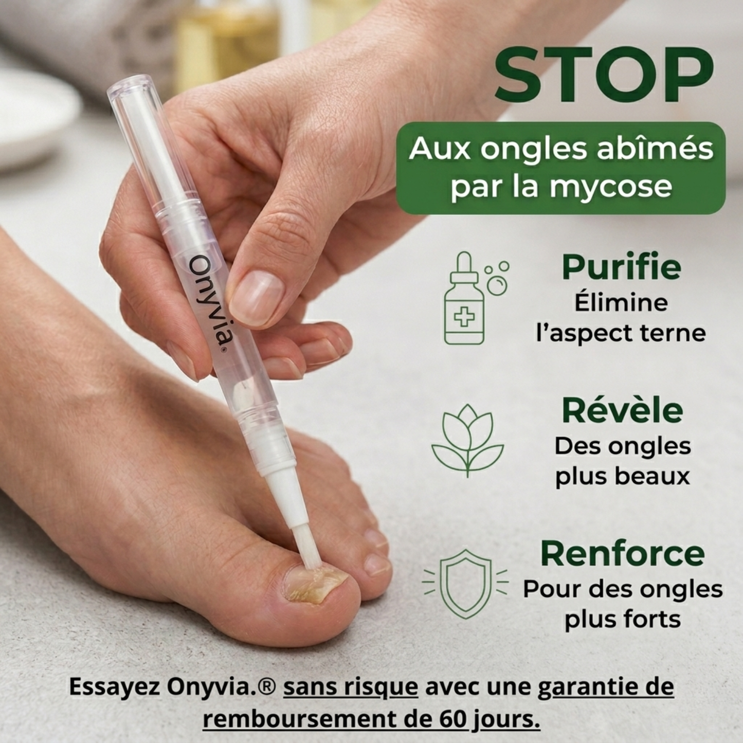 onyvia.® - Stylo Sérum Mycose des ongles